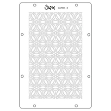Sizzix Stencils Set by 49 & Market / Vicki Boutin - Background Textures (A5)